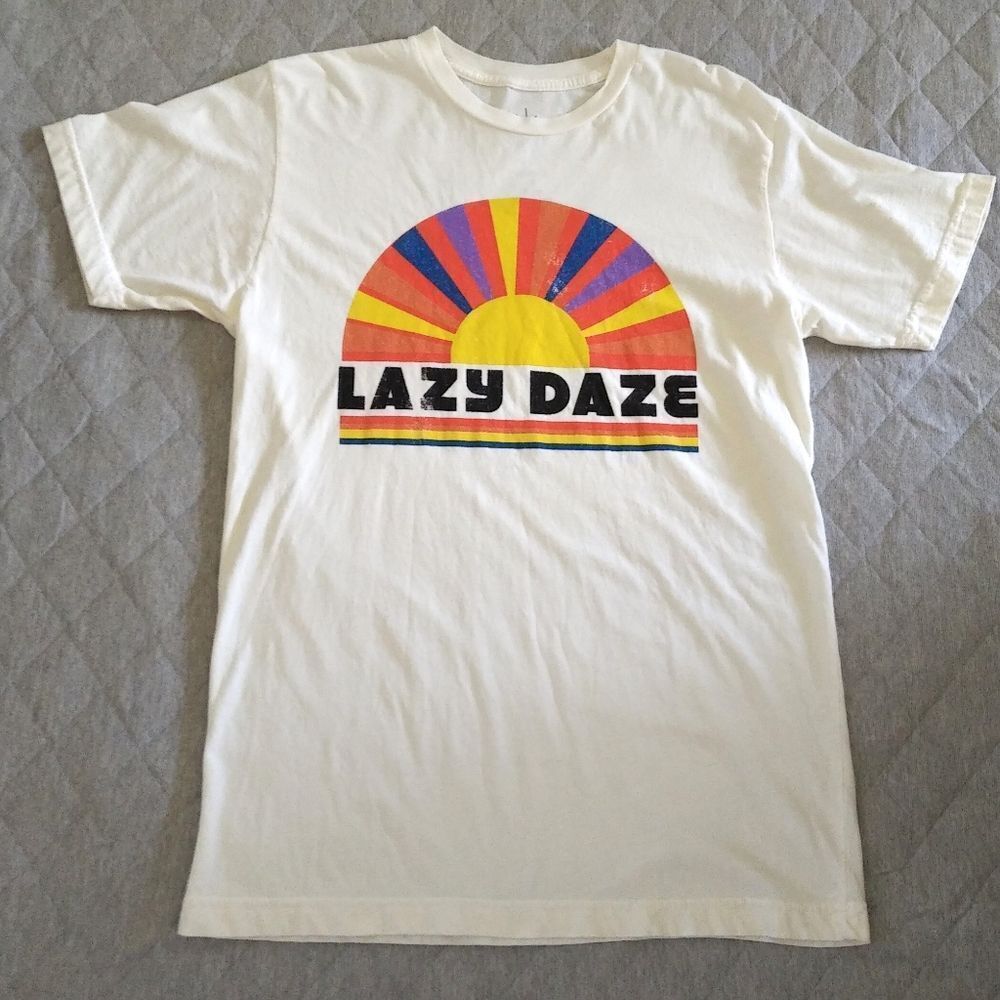 LIFE Clothing Co. "Lazy😴 Daze" tee - NWOT